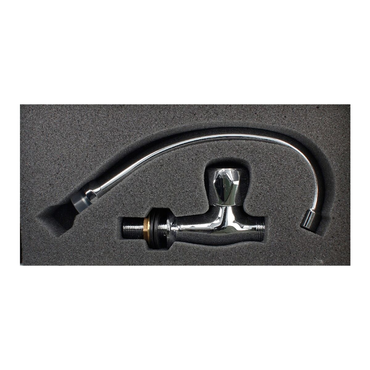 Grifo de cocina Fontastock de zinc | Mezclador resistente y funcional para cocina moderna-3