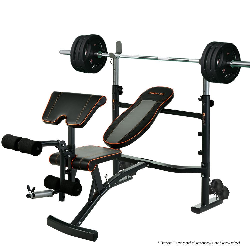 NNEMB Adjustable Incline Weight Bench for Home Gym Fitness Training-0