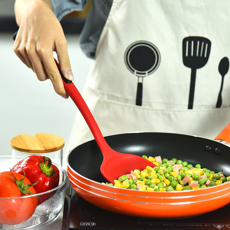 Juego de utensilios de cocina de silicona | Antiadherentes, duraderos y fáciles de limpiar-4