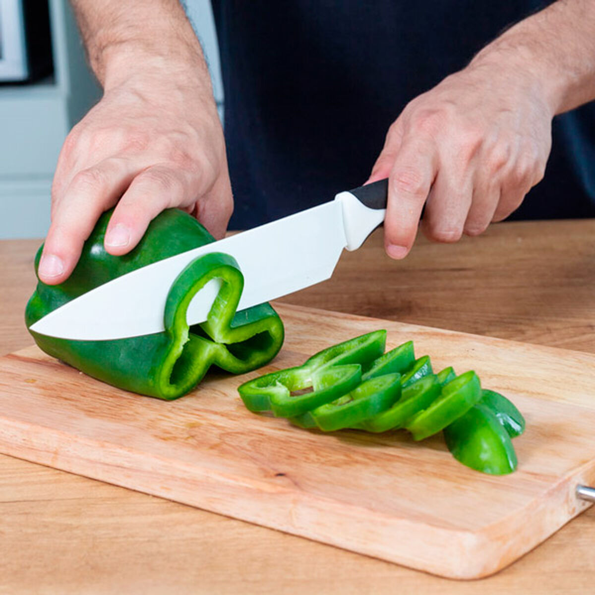 Set de cuchillos de cocina Bravissima Kitchen Swiss Chef 6 piezas | Cuchillos profesionales de acero inoxidable-3