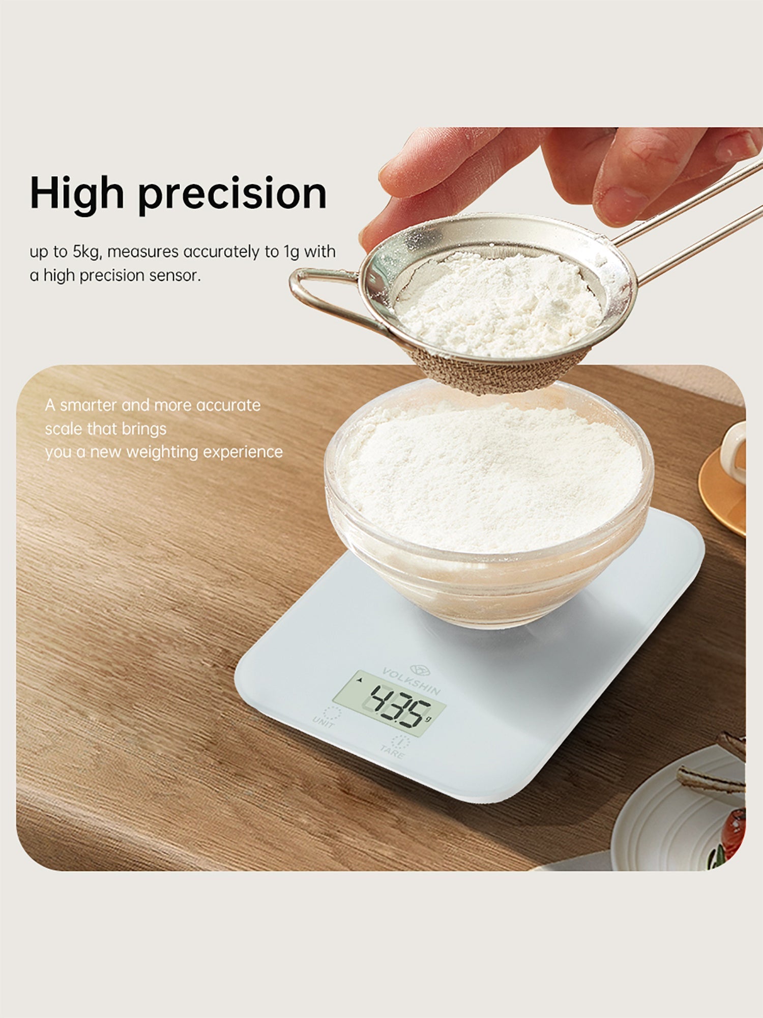 Báscula de cocina digital | Medición precisa para cocinar y hornear con exactitud-1