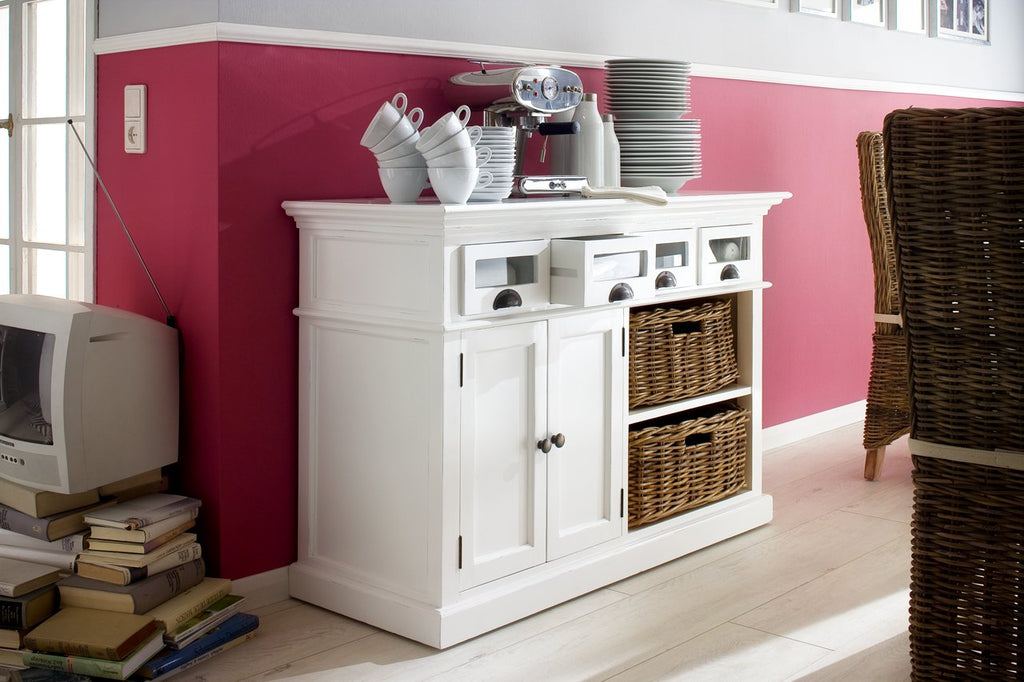 Aparador de cocina NNENVS | Mueble auxiliar para almacenamiento y organización de cocina-2